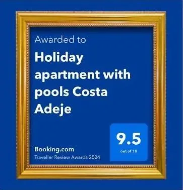 With Terrace And Pools In Daire Costa Adeje
